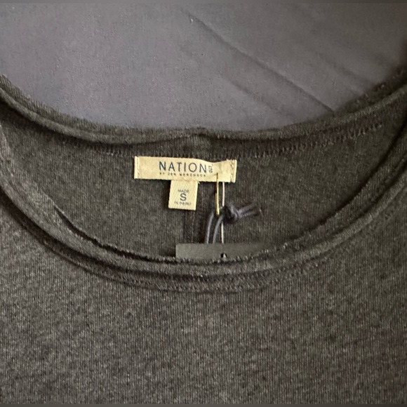 NWT~Nation LTD. Cold Shoulder Shirt - Picture 6 of 10